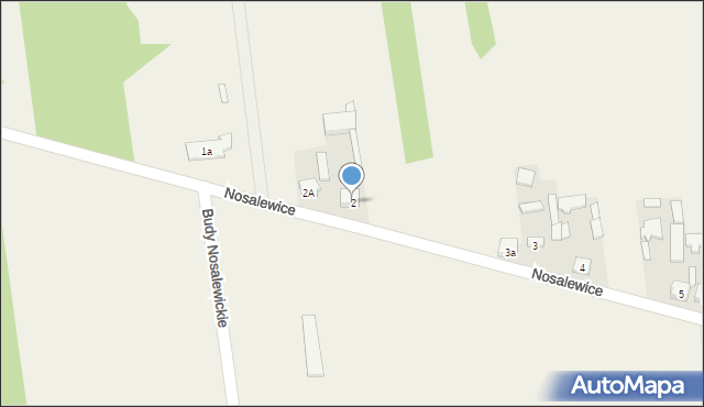 Nosalewice, Nosalewice, 2, mapa Nosalewice