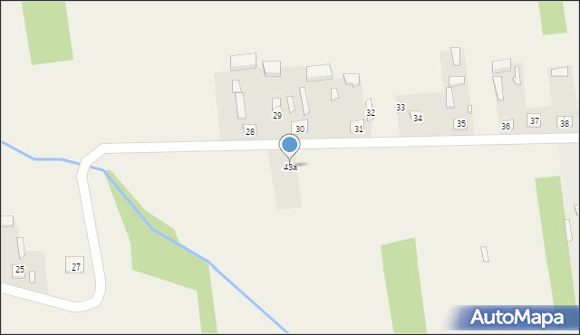 Nosalewice, Nosalewice, 43a, mapa Nosalewice