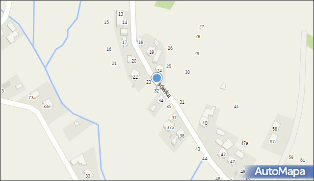 Nosówka, Nosówka, 32, mapa Nosówka