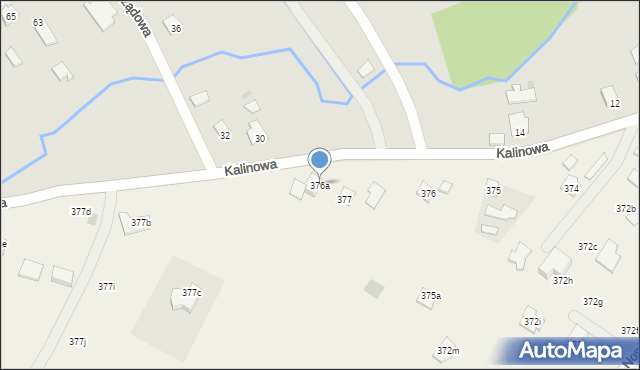 Nosówka, Nosówka, 376a, mapa Nosówka