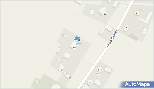 Nowa Cerkiew, Nowa Cerkiew, 35, mapa Nowa Cerkiew