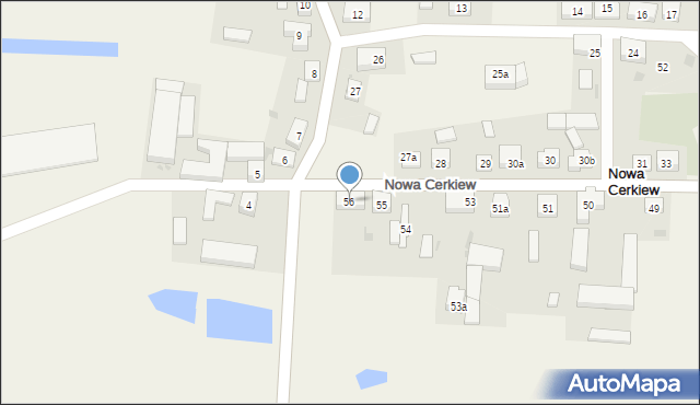 Nowa Cerkiew, Nowa Cerkiew, 56, mapa Nowa Cerkiew