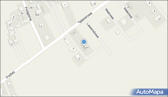 Nowa Dąbrowa, Nowa Dąbrowa, 65l, mapa Nowa Dąbrowa
