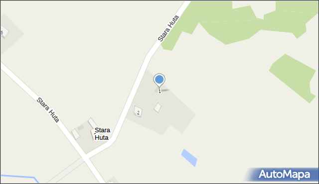 Nowa Huta, Nowa Huta, 1, mapa Nowa Huta