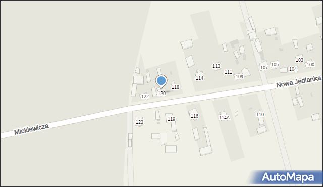 Nowa Jedlanka, Nowa Jedlanka, 120, mapa Nowa Jedlanka