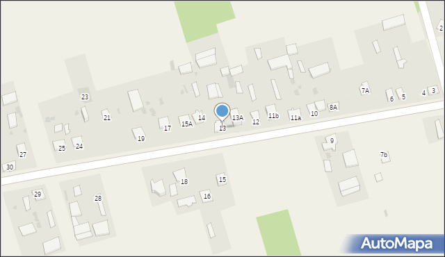 Nowa Jedlanka, Nowa Jedlanka, 13, mapa Nowa Jedlanka