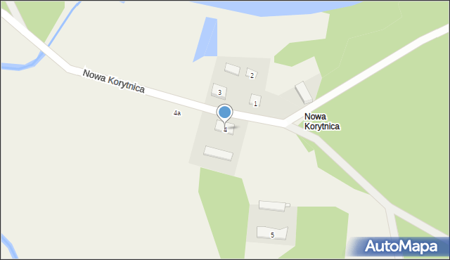 Nowa Korytnica, Nowa Korytnica, 4, mapa Nowa Korytnica