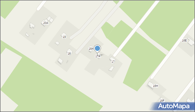 Nowa Korzeniówka, Nowa Korzeniówka, 17A, mapa Nowa Korzeniówka