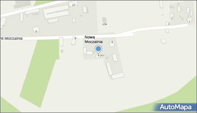 Nowa Moczalnia, Nowa Moczalnia, 8, mapa Nowa Moczalnia