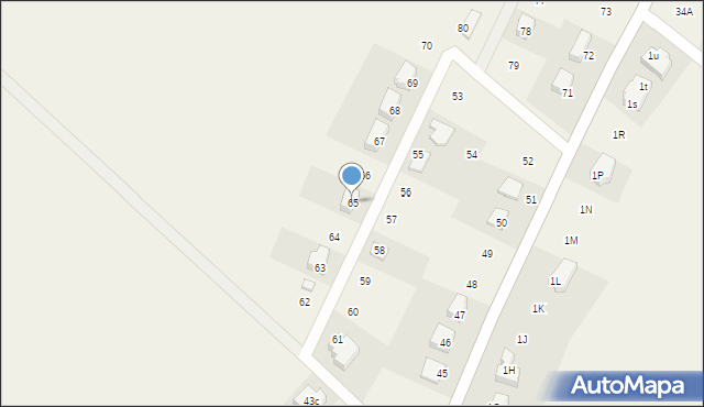 Nowa Otocznia, Nowa Otocznia, 65, mapa Nowa Otocznia
