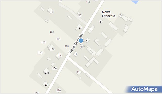 Nowa Otocznia, Nowa Otocznia, 9, mapa Nowa Otocznia