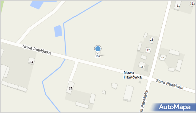 Nowa Pawłówka, Nowa Pawłówka, 15a, mapa Nowa Pawłówka