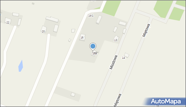 Nowa Piasecznica, Nowa Piasecznica, 14/1, mapa Nowa Piasecznica