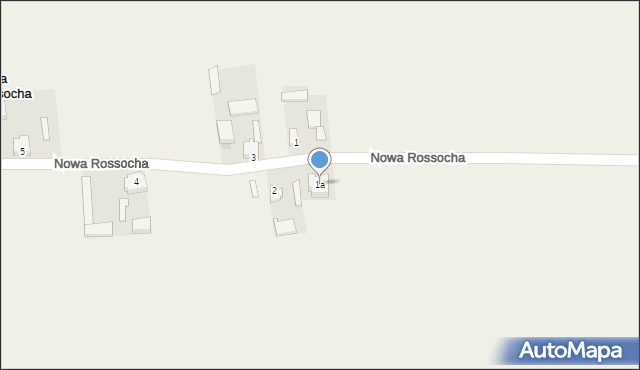 Nowa Rossocha, Nowa Rossocha, 1a, mapa Nowa Rossocha