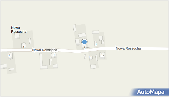 Nowa Rossocha, Nowa Rossocha, 3, mapa Nowa Rossocha