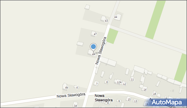 Nowa Sławogóra, Nowa Sławogóra, 4A, mapa Nowa Sławogóra