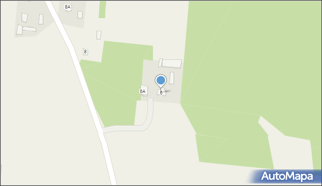 Nowa Trzcianka, Nowa Trzcianka, 6, mapa Nowa Trzcianka