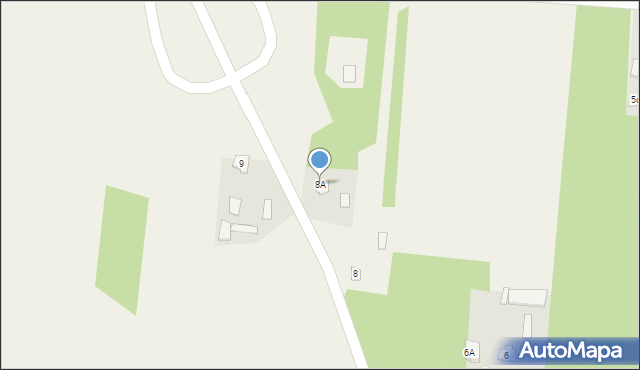 Nowa Trzcianka, Nowa Trzcianka, 8A, mapa Nowa Trzcianka