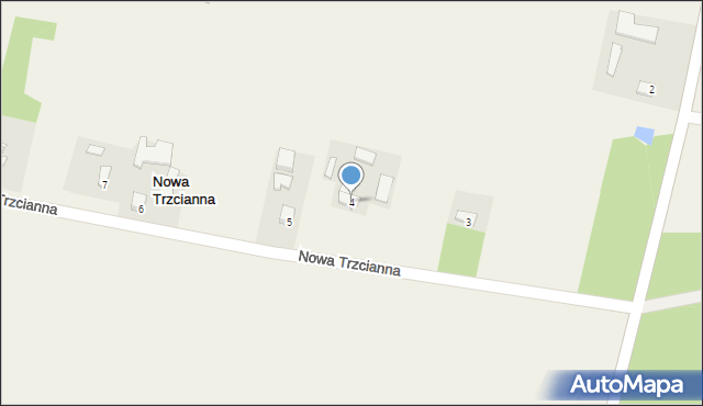 Nowa Trzcianna, Nowa Trzcianna, 4, mapa Nowa Trzcianna
