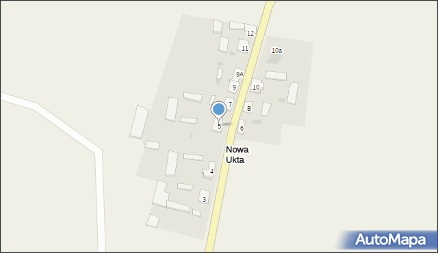 Nowa Ukta, Nowa Ukta, 5, mapa Nowa Ukta