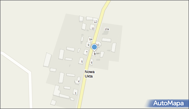 Nowa Ukta, Nowa Ukta, 8, mapa Nowa Ukta