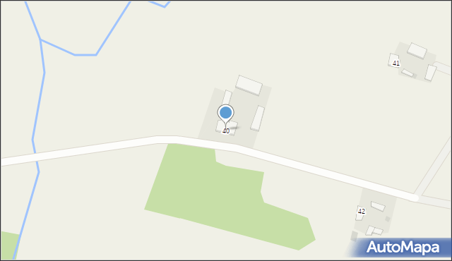 Nowa Wieś, Nowa Wieś, 40, mapa Nowa Wieś