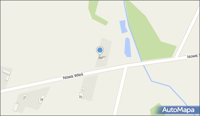 Nowa Wieś, Nowa Wieś, 39A, mapa Nowa Wieś