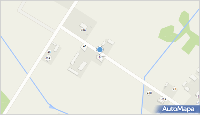 Nowa Wieś, Nowa Wieś, 44, mapa Nowa Wieś