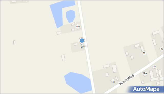 Nowa Wieś, Nowa Wieś, 55, mapa Nowa Wieś