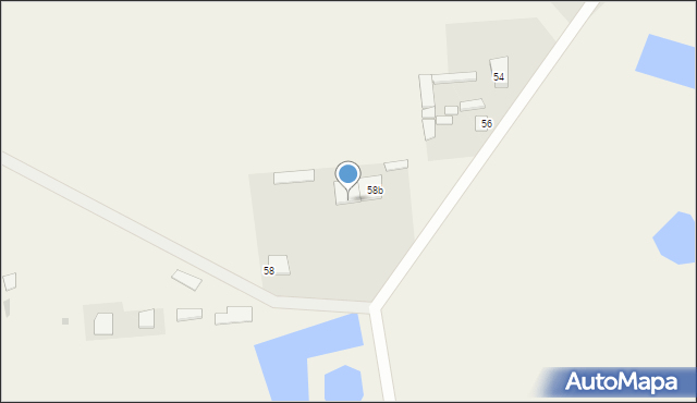 Nowa Wieś, Nowa Wieś, 58, mapa Nowa Wieś
