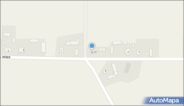 Nowa Wieś, Nowa Wieś, 6, mapa Nowa Wieś