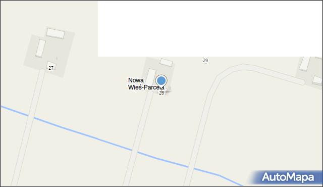 Nowa Wieś, Nowa Wieś, 28, mapa Nowa Wieś