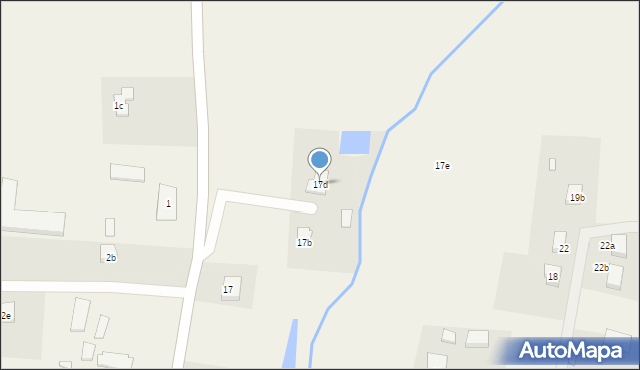 Nowa Wieś, Nowa Wieś, 17d, mapa Nowa Wieś