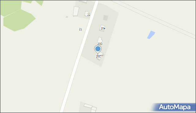 Nowa Wieś, Nowa Wieś, 20C, mapa Nowa Wieś