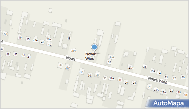 Nowa Wieś, Nowa Wieś, 35, mapa Nowa Wieś