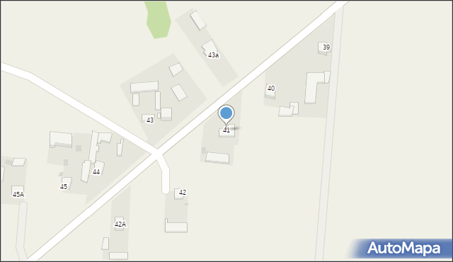 Nowa Wieś, Nowa Wieś, 41, mapa Nowa Wieś