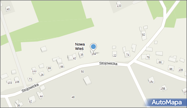 Nowa Wieś, Nowa Wieś, 104, mapa Nowa Wieś