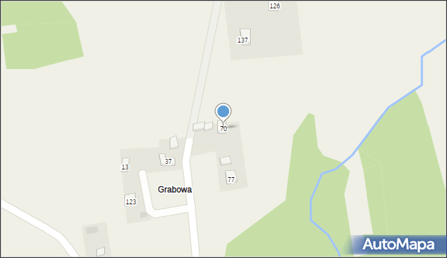 Nowa Wieś, Nowa Wieś, 70, mapa Nowa Wieś