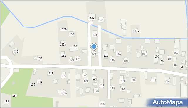 Nowa Wieś, Nowa Wieś, 123, mapa Nowa Wieś