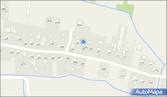Nowa Wieś, Nowa Wieś, 162, mapa Nowa Wieś