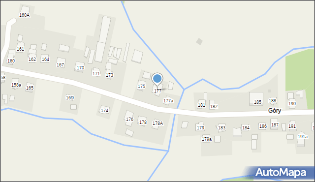 Nowa Wieś, Nowa Wieś, 177, mapa Nowa Wieś