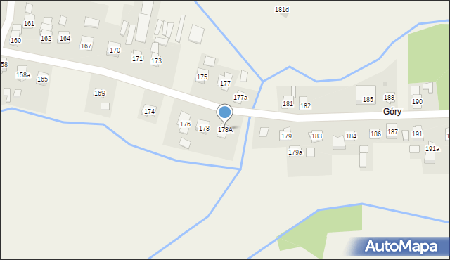 Nowa Wieś, Nowa Wieś, 178A, mapa Nowa Wieś