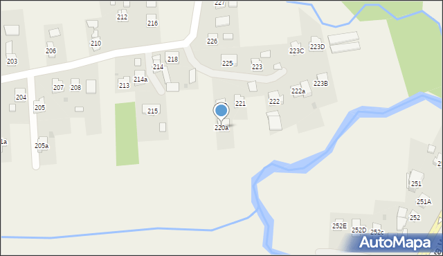 Nowa Wieś, Nowa Wieś, 220a, mapa Nowa Wieś