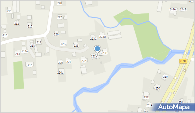 Nowa Wieś, Nowa Wieś, 223a, mapa Nowa Wieś