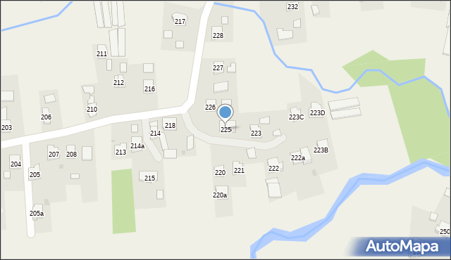 Nowa Wieś, Nowa Wieś, 225, mapa Nowa Wieś