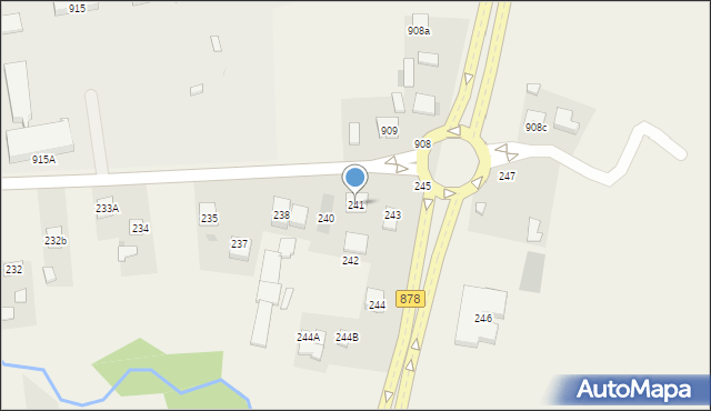 Nowa Wieś, Nowa Wieś, 241, mapa Nowa Wieś