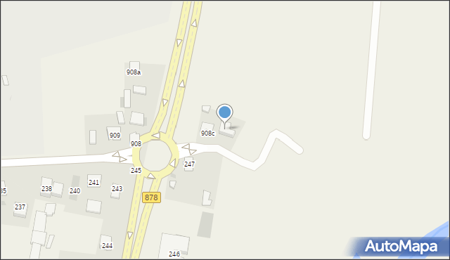 Nowa Wieś, Nowa Wieś, 247a, mapa Nowa Wieś