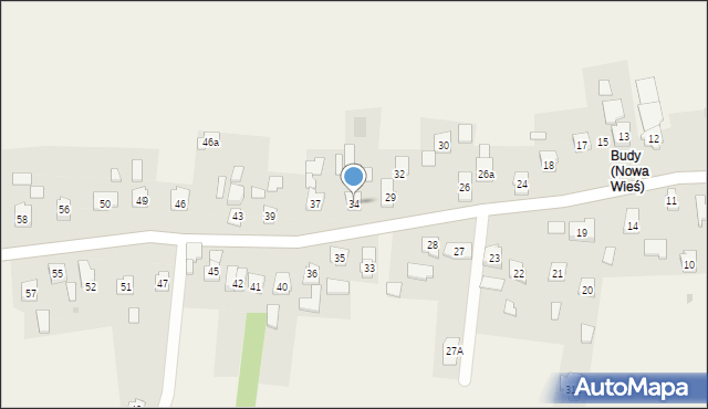 Nowa Wieś, Nowa Wieś, 34, mapa Nowa Wieś