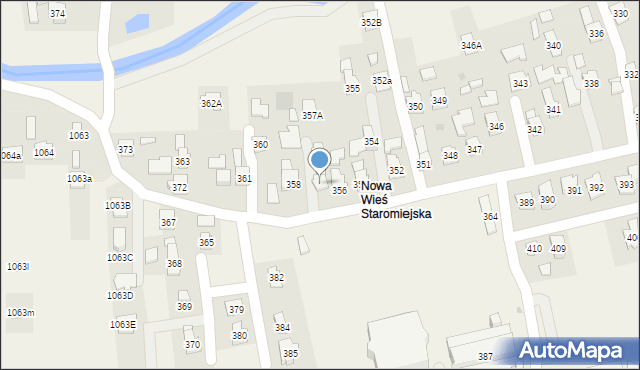 Nowa Wieś, Nowa Wieś, 357, mapa Nowa Wieś