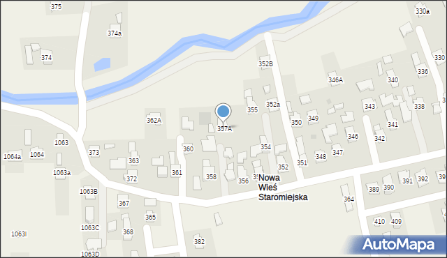 Nowa Wieś, Nowa Wieś, 357A, mapa Nowa Wieś